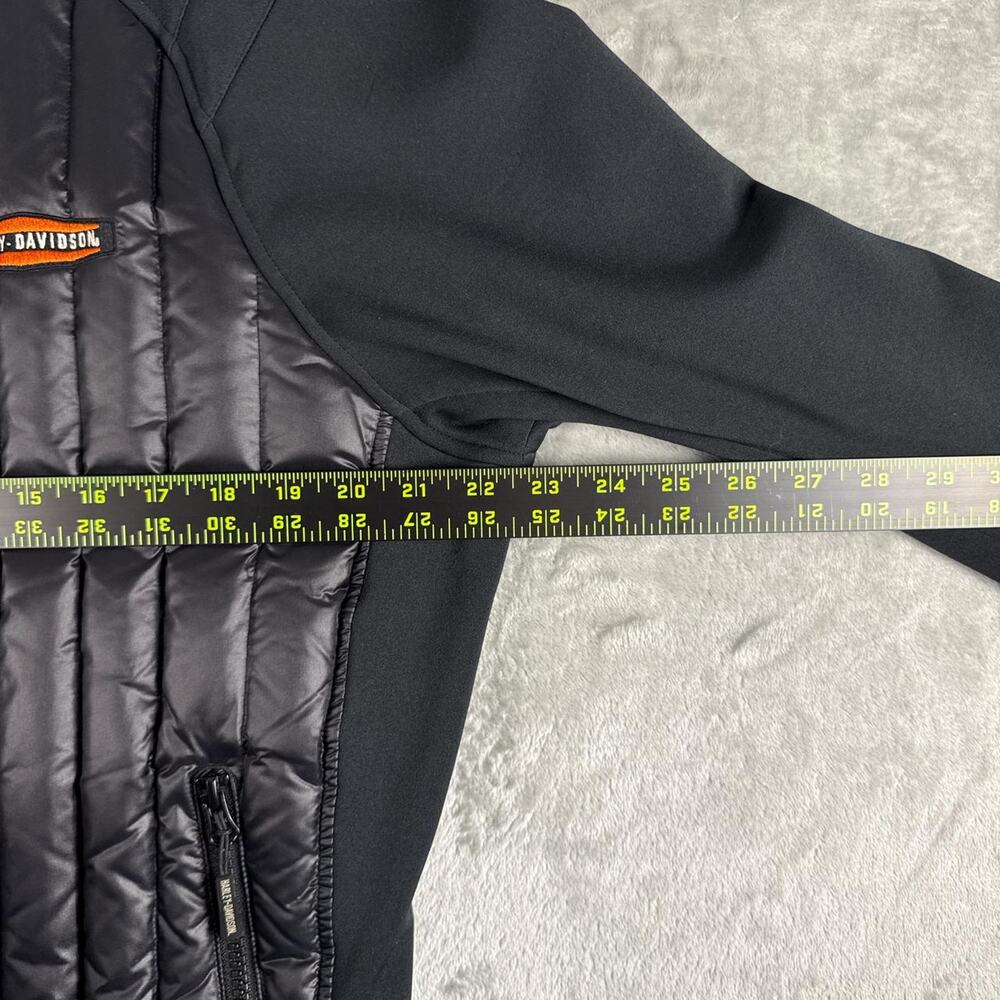 Harley Davidson Insulated Full Zip Biker Mototcycle American USA Jacket Sz M - Picture 7 of 7